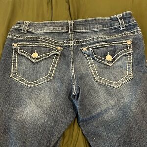 Paisley Sky skinny jeans